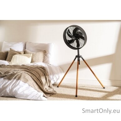 Camry Fan CR 7329 Tripod Loft fan, Number of speeds 3, 100 W, Oscillation, Diameter 40 cm, Black 8