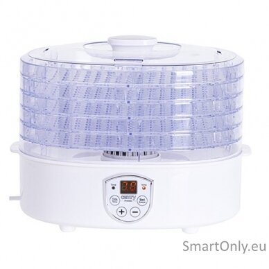 Camry Food Dehydrator CR 6659	 Power 240 W Number of trays 5 Temperature control Integrated timer White 1