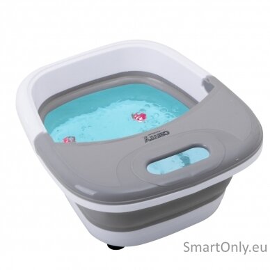 Camry Foot massager CR 2174 Bubble function, Heat function, White/Silver 2