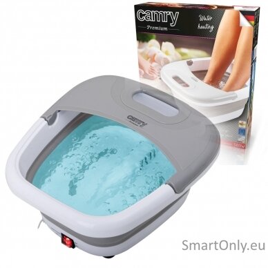 Camry Foot massager CR 2174 Bubble function, Heat function, White/Silver 4