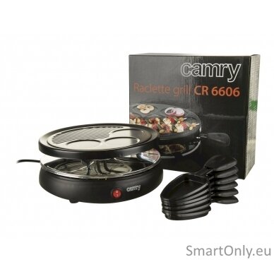 Camry Grill CR 6606 Raclette 1200 W Black 3