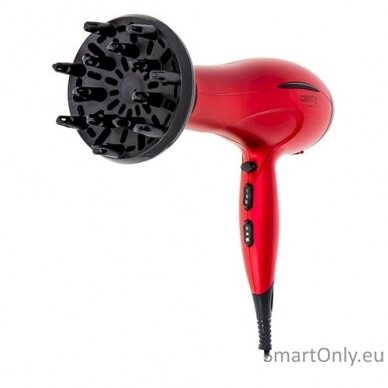 Camry Hair Dryer CR 2253	 2400 W, Number of temperature settings 3, Diffuser nozzle, Red 2