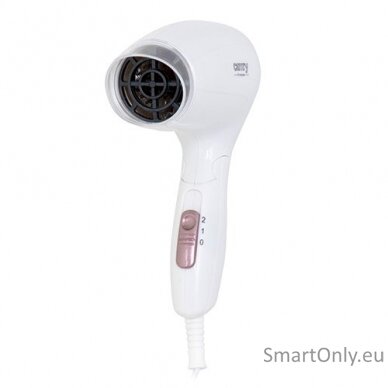 Camry Hair Dryer CR 2254 Number of temperature settings 1, White, 1200 W 3