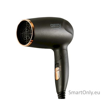 Camry Hair Dryer CR 2261 1400 W, Number of temperature settings 2, Metallic Grey/Gold 4