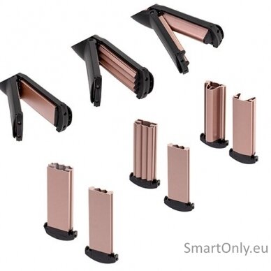 Camry Hair Styler CR 2024 1200 W, Black/Rose gold 2