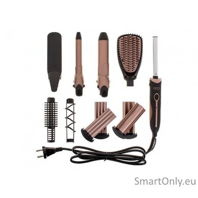 Camry Hair Styler CR 2024 1200 W, Black/Rose gold 6