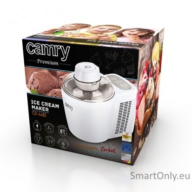 Camry Ice cream maker CR 4481 Power 90 W Capacity 0.7 L White 1