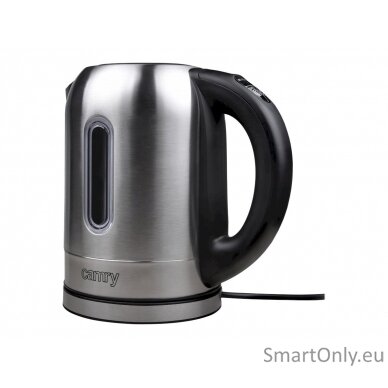 Camry Kettle CR 1253 With electronic control 2200 W 1.7 L Stainless steel 360° rotational base Stainless steel 1