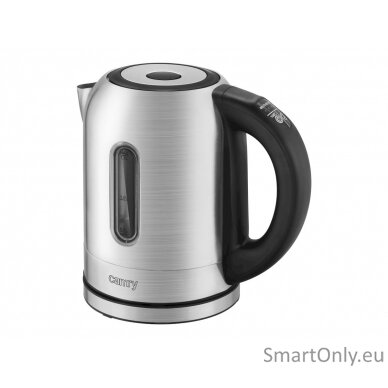 Camry Kettle CR 1253 With electronic control 2200 W 1.7 L Stainless steel 360° rotational base Stainless steel 2