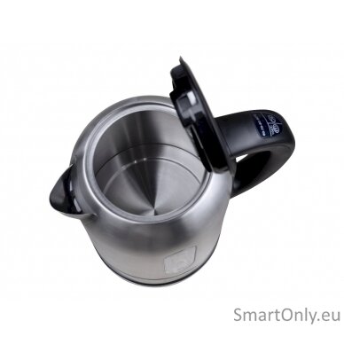 Camry Kettle CR 1253 With electronic control 2200 W 1.7 L Stainless steel 360° rotational base Stainless steel 8