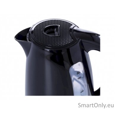 Camry | Kettle | CR 1255 | Standard | 2200 W | 1.7 L | Plastic | 360° rotational base | Black 9