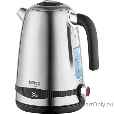 Camry Kettle CR 1291 Electric 2200 W 1.7 L Stainless steel 360° rotational base Stainless steel 1