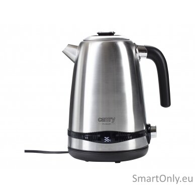 Camry Kettle CR 1291 Electric 2200 W 1.7 L Stainless steel 360° rotational base Stainless steel 5