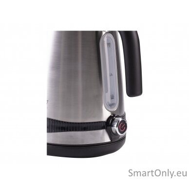 Camry Kettle CR 1291 Electric 2200 W 1.7 L Stainless steel 360° rotational base Stainless steel 6