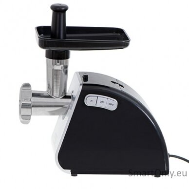 Camry Meat mincer CR 4812 Silver/Black 1600 W Number of speeds 2 Throughput (kg/min) 2 Gullet; 3 strainers; Kebble tip; Pusher; Tray 2