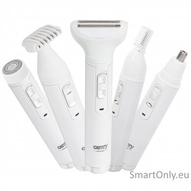 Camry Multi Function Trimmer Set, 5in1 CR 2935 Cordless, Number of length steps 1, White 1