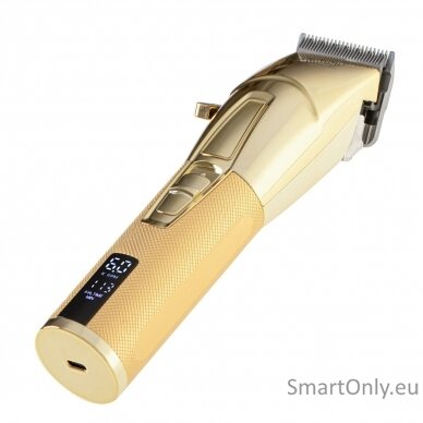 Camry Premium Hair Clipper CR 2835g	 Cordless, Number of length steps 1, Gold 2