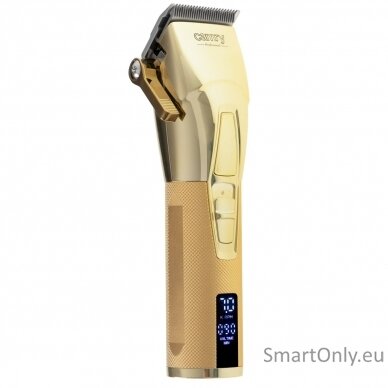 Camry Premium Hair Clipper CR 2835g	 Cordless, Number of length steps 1, Gold 4