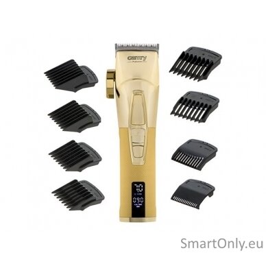 Camry Premium Hair Clipper CR 2835g	 Cordless, Number of length steps 1, Gold 7