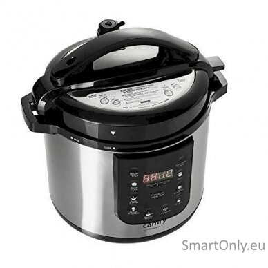 Camry Pressure cooker CR 6409 1500 W Alluminium pot 6 L Number of programs 8 Stainless steel/Black 1