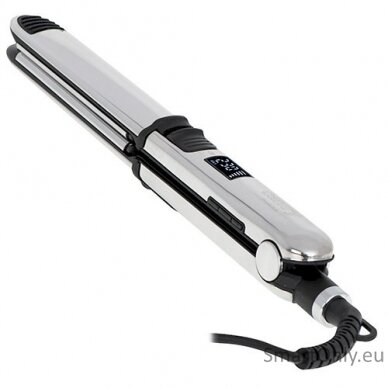 Camry Professional hair straightener CR 2320 Number of temperature settings 6, Ionic function, Display LCD digital, Temperature (max) 230 °C, Stainless steel