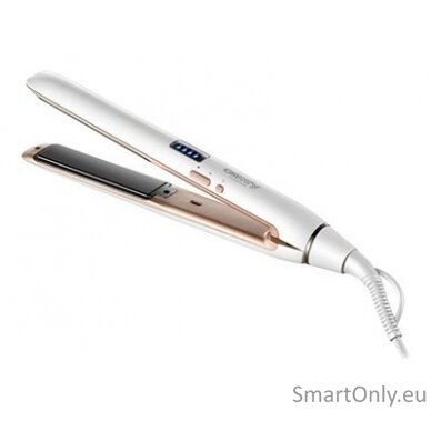 Camry Professional Hair Straightener CR 2322 Warranty 24 month(s) Ceramic heating system Temperature (min) 150 °C Temperature (max) 230 °C 50 W White 5