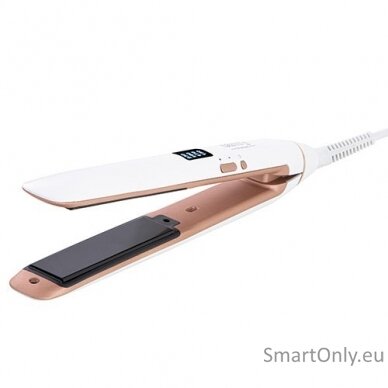 Camry Professional Hair Straightener CR 2322 Warranty 24 month(s) Ceramic heating system Temperature (min) 150 °C Temperature (max) 230 °C 50 W White 3