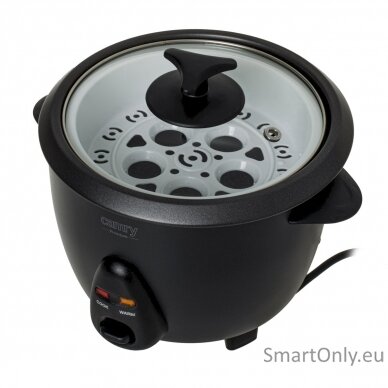 Camry Rice Cooker | CR 6419 | 400 W | 1 L | Number of programs 2 | Black 3