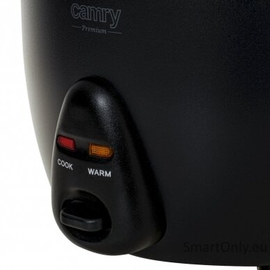 Camry Rice Cooker | CR 6419 | 400 W | 1 L | Number of programs 2 | Black 4