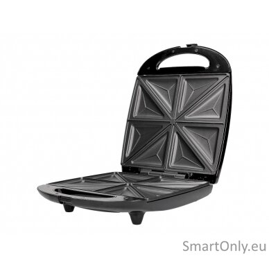 Camry Sandwich maker XL CR 3023 1500 W Number of plates 1 Number of pastry 4 Black 3