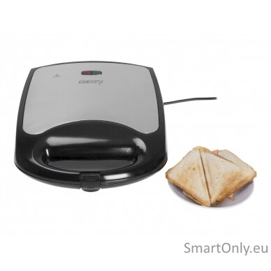 Camry Sandwich maker XL CR 3023 1500 W Number of plates 1 Number of pastry 4 Black 7