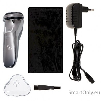 Camry Shaver CR 2925 Cordless, Charging time 1.5 h, Number of shaver heads/blades 3, Grey 4