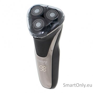 Camry Shaver CR 2927 Operating time (max) 90 min, Number of shaver heads/blades 3, Chrome, Cordless