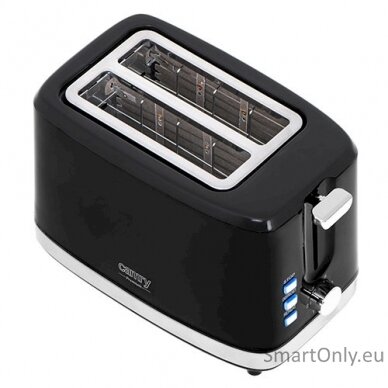 Camry Toaster CR 3218 Power 750 W Number of slots 2 Housing material Plastic Black 3