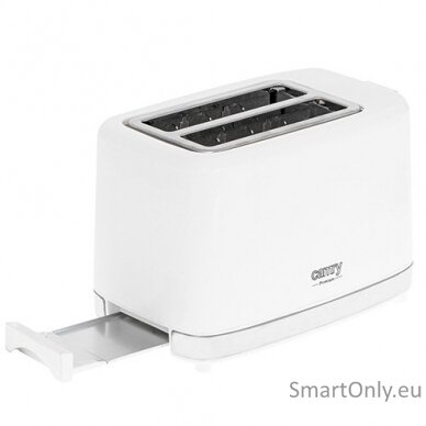 Camry Toaster CR 3219 Power 750 W Number of slots 2 Housing material Plastic White 4