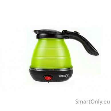 Camry Travel kettle CR 1265 Electric 750 W 0.5 L Plastic Green