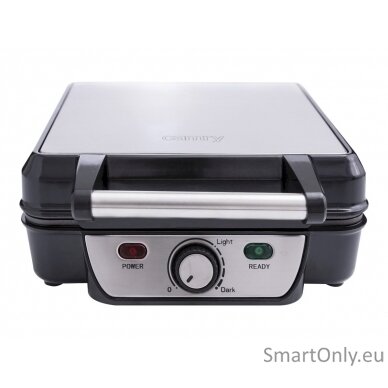 Camry Waffle maker CR 3025 1150 W Number of pastry 4 Belgium Black/Stainless steel 3