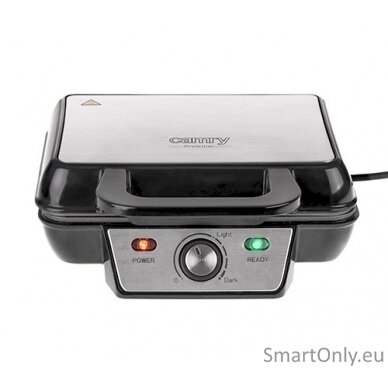 Camry Waffle Maker CR 3046 1600 W Number of pastry 2 Belgium Black/Stainless Steel 3