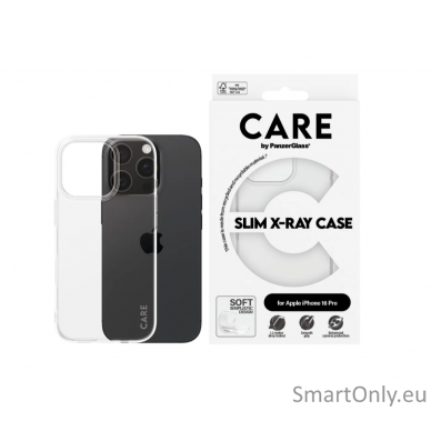 CARE by PanzerGlass Case Fashion X-Ray Soft Basic iPhone16 PRO | CARE 2