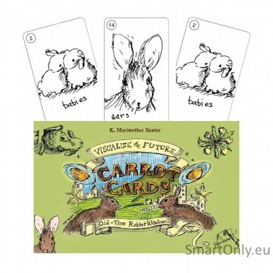 Carrot Cards Taro Kortos Schiffer Publishing