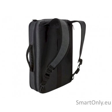 Case Logic Era Hybrid Briefcase Fits up to size 15.6 ", Obsidian, Shoulder strap, Messenger - Briefcase/Backpack 13