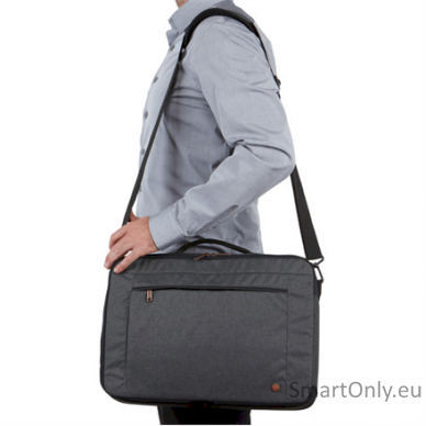 Case Logic Era Hybrid Briefcase Fits up to size 15.6 ", Obsidian, Shoulder strap, Messenger - Briefcase/Backpack 5