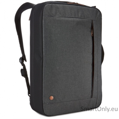 Case Logic Era Hybrid Briefcase Fits up to size 15.6 ", Obsidian, Shoulder strap, Messenger - Briefcase/Backpack 8