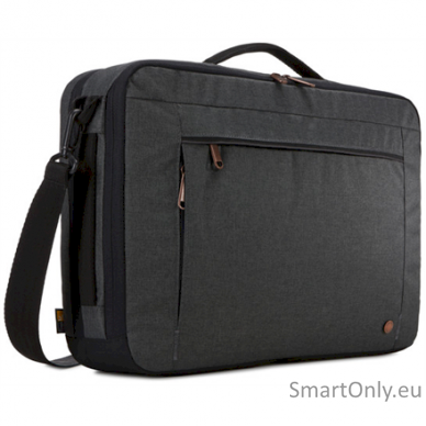 Case Logic Era Hybrid Briefcase Fits up to size 15.6 ", Obsidian, Shoulder strap, Messenger - Briefcase/Backpack 9