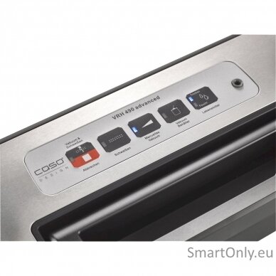 Caso Bar Vacuum sealer VRH 490 advanced Power 110 W Temperature control Black/Stainless steel 3