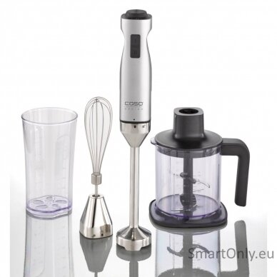 Caso Blender HB 1000 Hand Blender 1000 W Number of speeds Variable Turbo mode Chopper Stainless steel 4