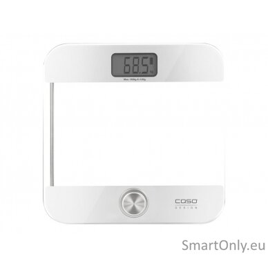 Caso Body Energy Ecostyle personal scale 3416 Maximum weight (capacity) 180 kg Accuracy 100 g White/Grey 5