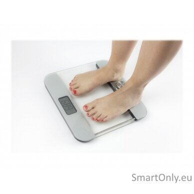 Caso Body Energy Ecostyle personal scale 3416 Maximum weight (capacity) 180 kg Accuracy 100 g White/Grey 11