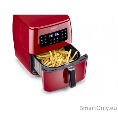 Caso | Designer Air Fryer | AF 600 XL | Capacity 6 L | Red 2