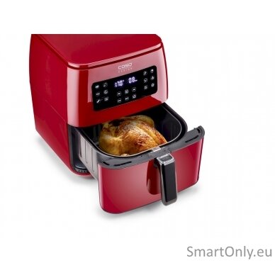 Caso | Designer Air Fryer | AF 600 XL | Capacity 6 L | Red 5